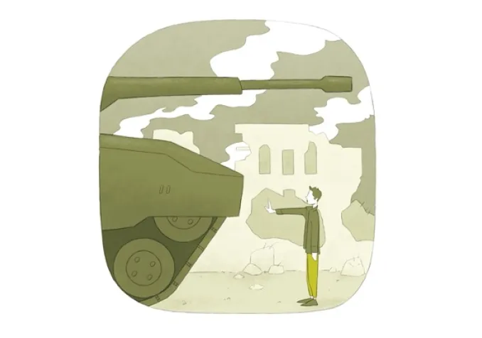 La paix: un combat! © Mathieu Paillard