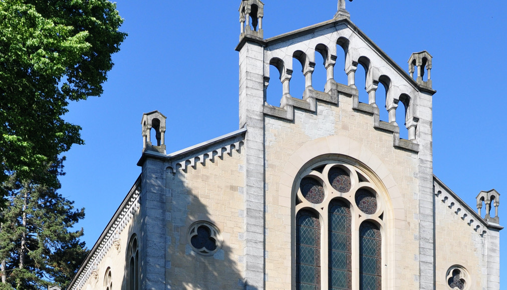 Eglise réformée française de Zurich (©Roland zh, CC BY-SA 3.0, Wikimedia Commons)