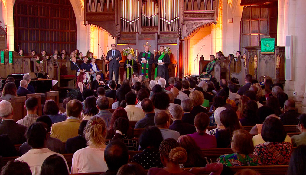 Culte des JO à l'Eglise américaine de Paris (©Présence protestante)