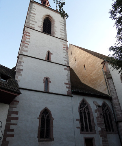 Collégiale Saint-Léonard à Bâle (©Sissacher, CC BY-SA 3.0 Wikimedia Commons)