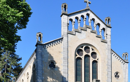 Eglise réformée française de Zurich (©Roland zh, CC BY-SA 3.0, Wikimedia Commons)