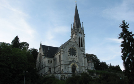 Eglise du Pasquart, Bienne (©Leyo, CC BY-SA 2.5 CH Wikimedia Commons)